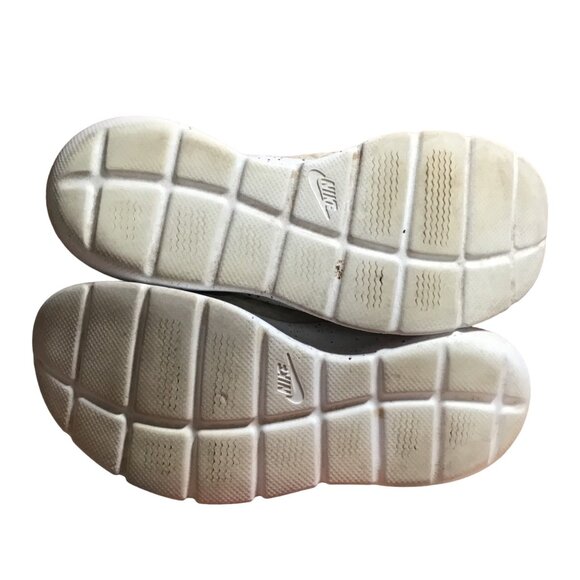 Nike Aptare Sneakers Womens Size 7 Cream Oatmeal White Black Speckles Laceless - Picture 6 of 9